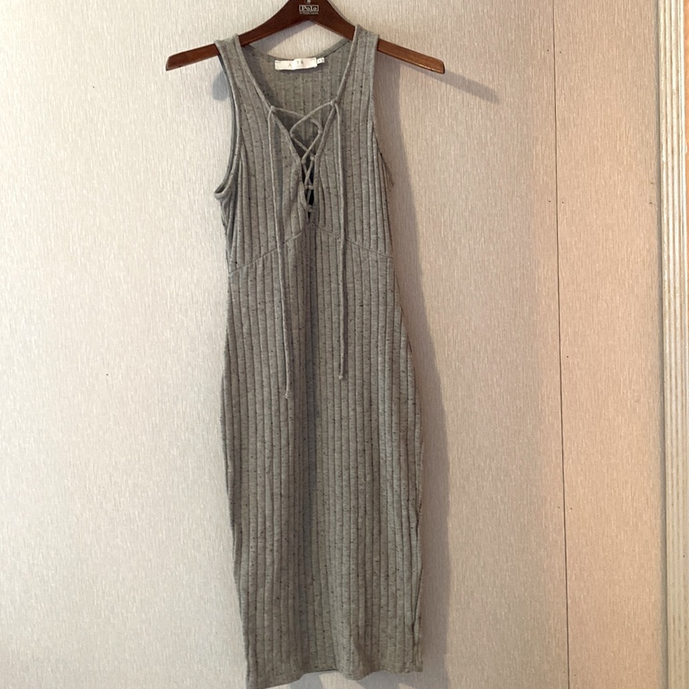 Astr The Label sleeveless sweater dress